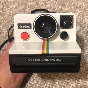 Vintage Polaroid instant camera